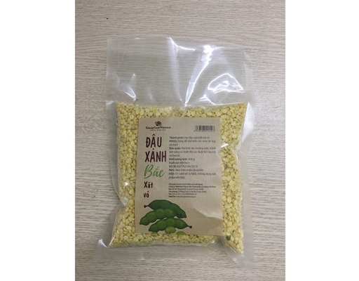 Đậu Xanh Bắc Xát Vỏ 400g Thực Phẩm Lý Tưởng ảnh 1