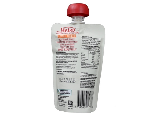 Hỗn Hợp Custard Xoài Vanilla 8M+ 120g Heinz ảnh 1