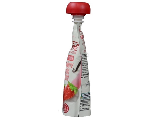 Hỗn Hợp Custard Dâu Vanilla 8M+ 120g Heinz ảnh 2