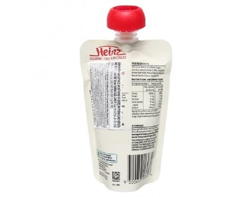 Hỗn Hợp Custard Chuối 6M+ 120g Heinz ảnh 1