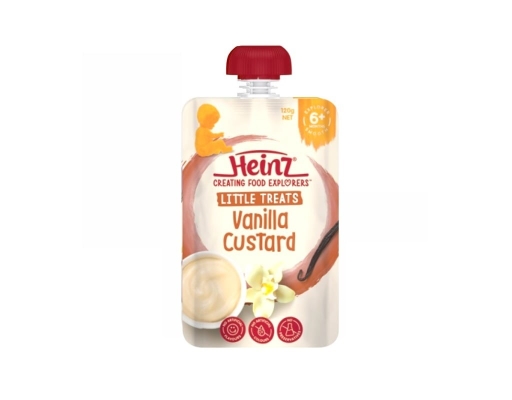Hỗn Hợp Nghiền Vanilla Custard 6M+ 120g Heinz ảnh 0