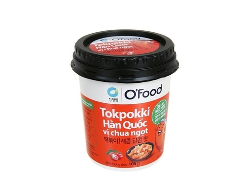 Bánh Gạo Ly Tokpokki Vị Chua Ngọt 105g O'food ảnh 0
