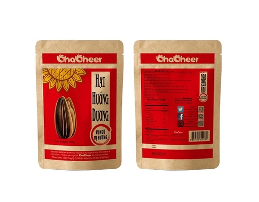 Hạt Hướng Dương Chacheer Hương Vị Ngũ Vị Hương 130g Chacheer ảnh 1