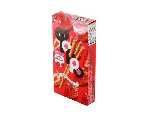 Bánh Que Nhân Kem Dâu 40g Toppo ảnh 0