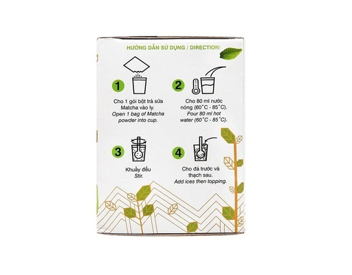 Trà Sữa Matcha 400g Wangcha ảnh 1