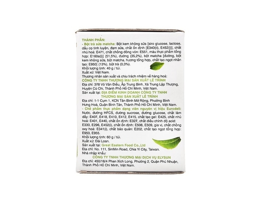 Trà Sữa Matcha 400g Wangcha ảnh 3
