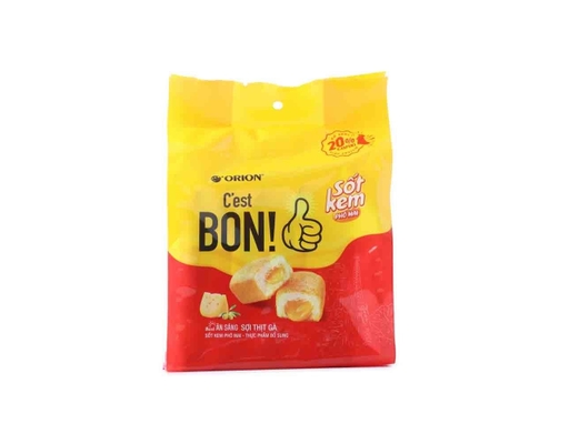 Bánh Cest Bon Sợi Thịt Gà Sốt Kem Phô Mai 101.5g Orion ảnh 0