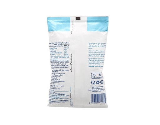 Sữa Tiệt Trùng Dalatmilk Vị Tự Nhiên Bịch 220ml Dalatmilk ảnh 1