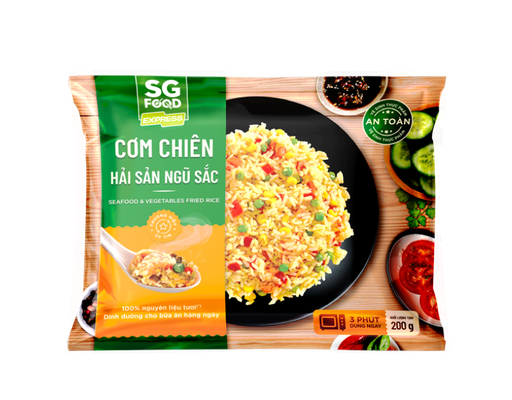 Cơm Chiên Hải Sản Ngũ Sắc 200g Sài Gòn Food ảnh 0