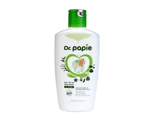 Nước Tắm Gội Thảo Dược 230ml Dr.Papie ảnh 0