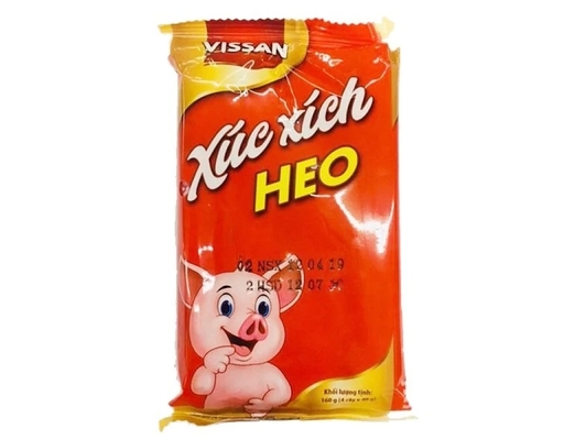 Xúc Xích Heo Tiệt Trùng - 4 x 40g Vissan ảnh 0