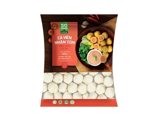 Cá Viên Nhân Tôm 500g Sài Gòn Food ảnh 0