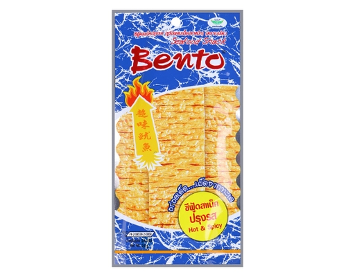 Snack Mực Tẩm Gia Vị Cay 18g Bento ảnh 0