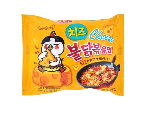 Mì Khô Gà Cay Samyang Vị Phô Mai Gói 140g Samyang ảnh 0