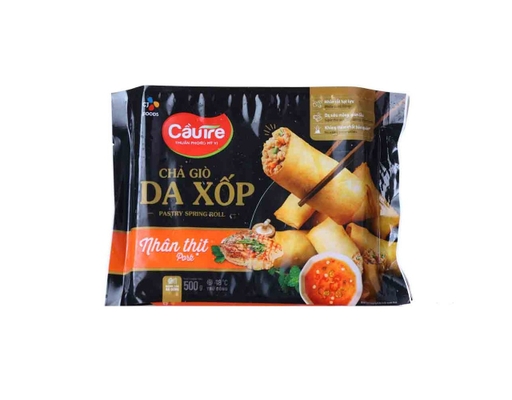 Chả Giò Da Xốp Nhân Thịt 500g CJ Cầu Tre ảnh 1