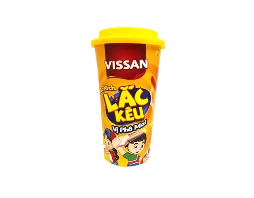 Xúc Xích Lắc Kêu Vị Phô Mai 3 x 15g Vissan ảnh 0