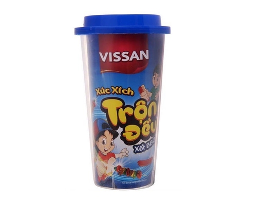 Xúc Xích Trộn Đều Xốt BBQ 3 x 15g Vissan ảnh 0