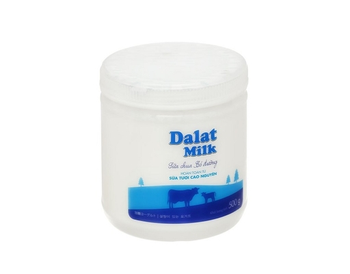 Sữa Chua Ăn Có Đường 500g Dalatmilk ảnh 0