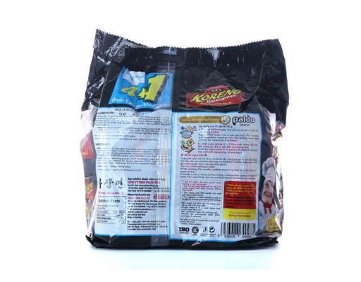 Lốc 4 Mì Trộn Tương Đen Jjajangmen 115g Koreno ảnh 2