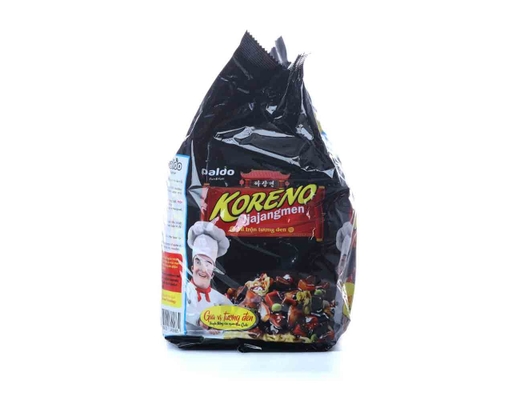 Lốc 4 Mì Trộn Tương Đen Jjajangmen 115g Koreno ảnh 3
