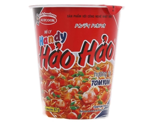 Mì Handy Hảo Hảo Vị Tomyum Ly 67G ACECOOK ảnh 1
