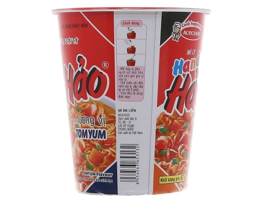 Mì Handy Hảo Hảo Vị Tomyum Ly 67G ACECOOK ảnh 2