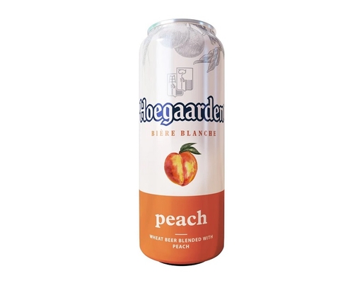 Bia Hoegaarden Vị Đào Lon 500ml Hoegaarden ảnh 2