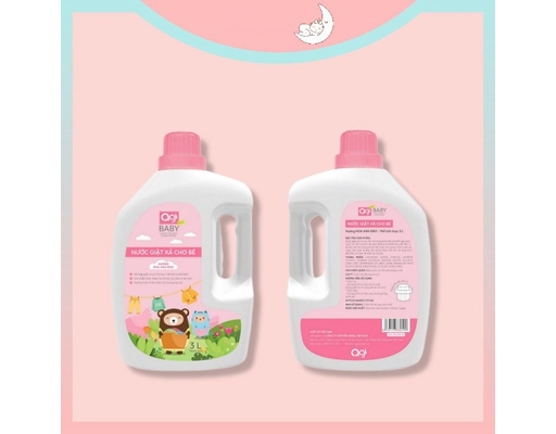 Nước Giặt Xả Cho Bé Hương Hoa Anh Đào 3L Agi ảnh 2