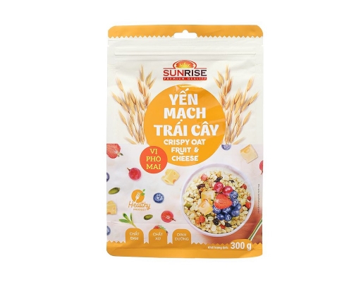 Yến Mạch Trái Cây Vị Phô Mai 300g Sunrise ảnh 0