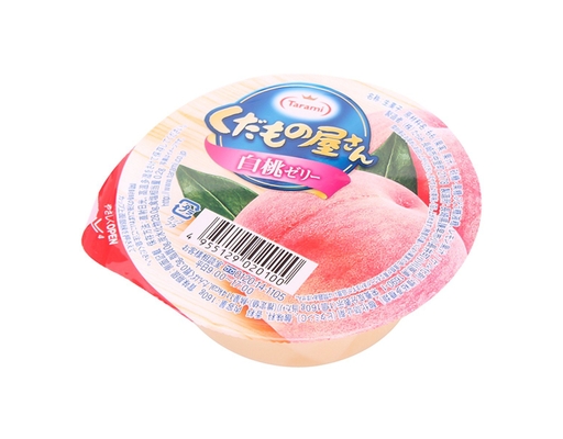 Thạch Rau Câu Vị Đào Kudamono Yasan Hakuto Jelly 160g Tarami ảnh 0