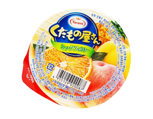 Thạch Rau Câu Vị Trái Cây Kudamono Yasan Mix Jelly 160g Tarami ảnh 0