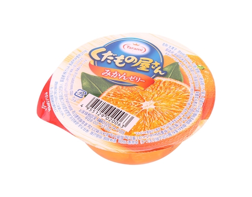 Thạch Rau Câu Vị Cam Kudamono Yasan Mikan Jelly 160g Tarami ảnh 0