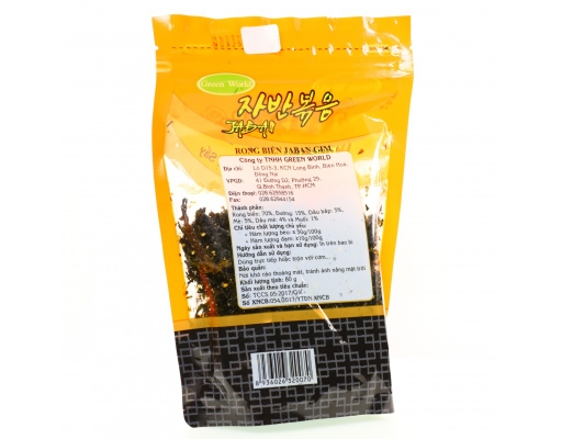 Rong Biển Sấy Jaban Gim Ăn Liền 80g Green World ảnh 1