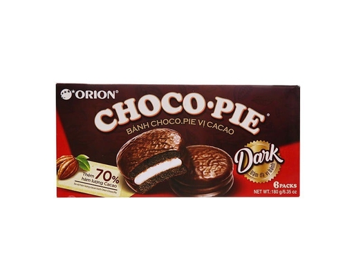 Bánh Chocopie Dark 6 x 30g Orion ảnh 0