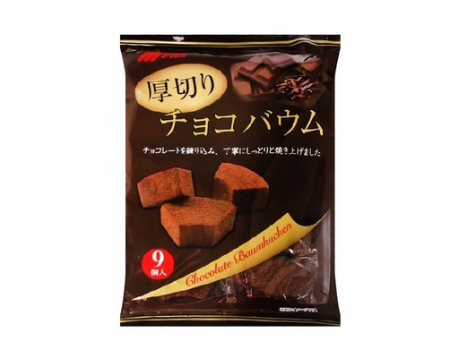 Bánh Baumkuchen Vị Socola Cắt Lát 240g Marukin ảnh 0
