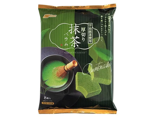 Bánh Ngọt Matcha Baumkuchen 200g Marukin ảnh 0