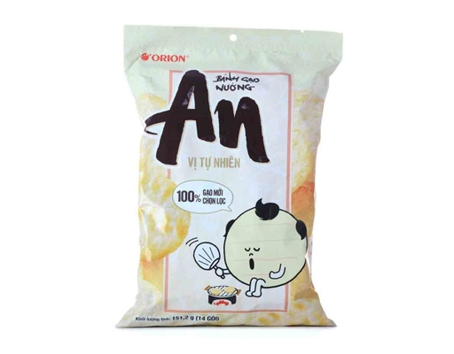 Bánh Gạo Nướng Vị Tự Nhiên 151.2g Orion ảnh 1