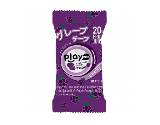 Kẹo Dẻo Cuộn Vị Nho Nhật 21g Playmore ảnh 0