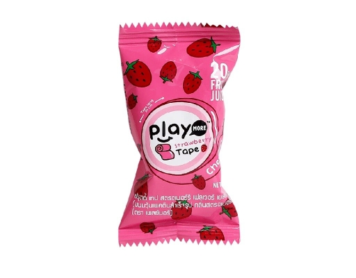 Kẹo Dẻo Cuộn Vị Dâu 21g Playmore ảnh 0