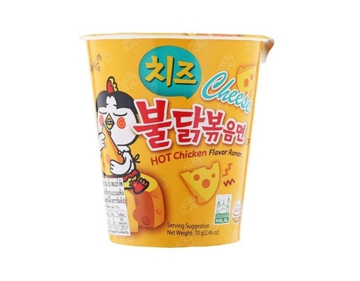 Mì Khô Gà Cay Samyang Vị Phô Mai Ly 70g Samyang ảnh 0