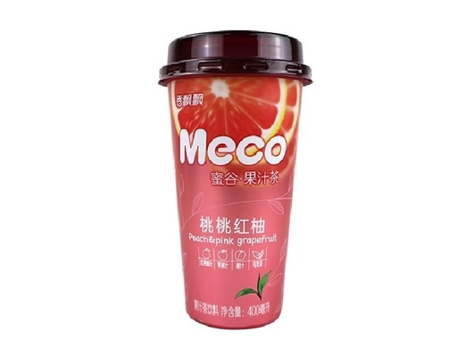Trà Hoa Quả Vị Đào Bưởi PCI 400ml Meco ảnh 0