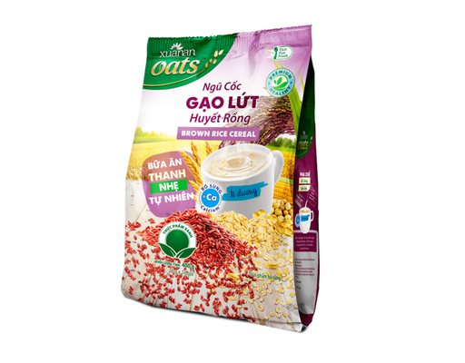 Ngũ Cốc Gạo Lức Huyết Rồng 16 x 25g Xuân An ảnh 0