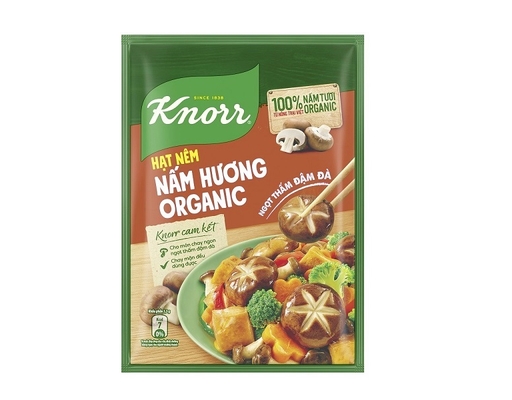 Hạt Nêm Chay Nấm Hương Organic 170g Knorr ảnh 0
