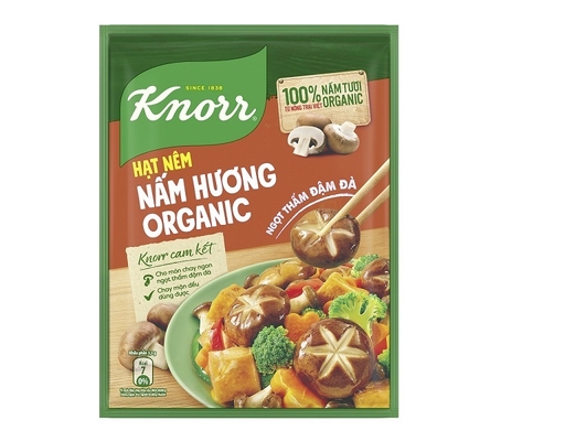 Hạt Nêm Chay Nấm Organic 380g Knorr ảnh 0