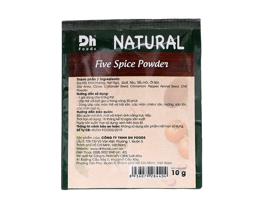 Gia Vị Ngũ Vị Hương Natural 10g Dh Foods ảnh 1