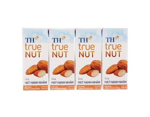 Lốc 4 Hộp Sữa Hạt Hạnh Nhân Th True Nut 180ml TH True Nut ảnh 0