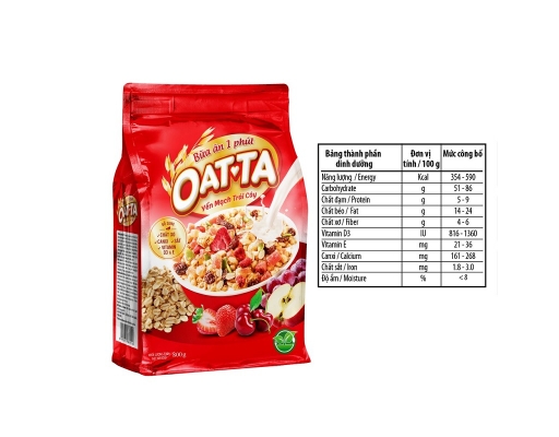 Yến Mạch Trái Cây 800g Oatta ảnh 5
