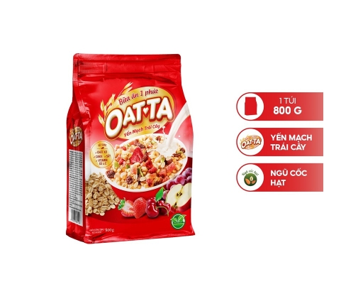 Yến Mạch Trái Cây 800g Oatta ảnh 8