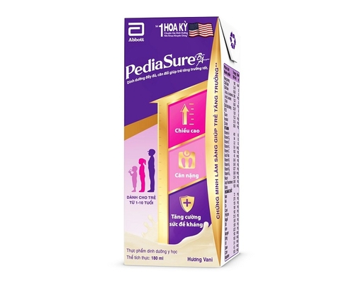 Lốc 4 Hộp Sữa Abbott Pediasure Hương Vani 180ml Abbott ảnh 1
