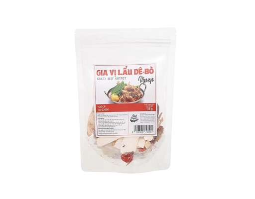 Gia Vị Lẩu Dê – Bò 115g Vipep ảnh 0